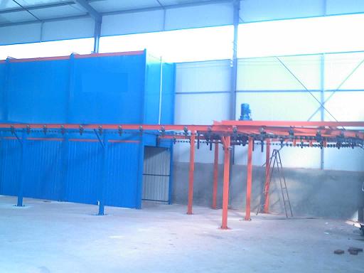 自動(dòng)噴涂生產(chǎn)流水線